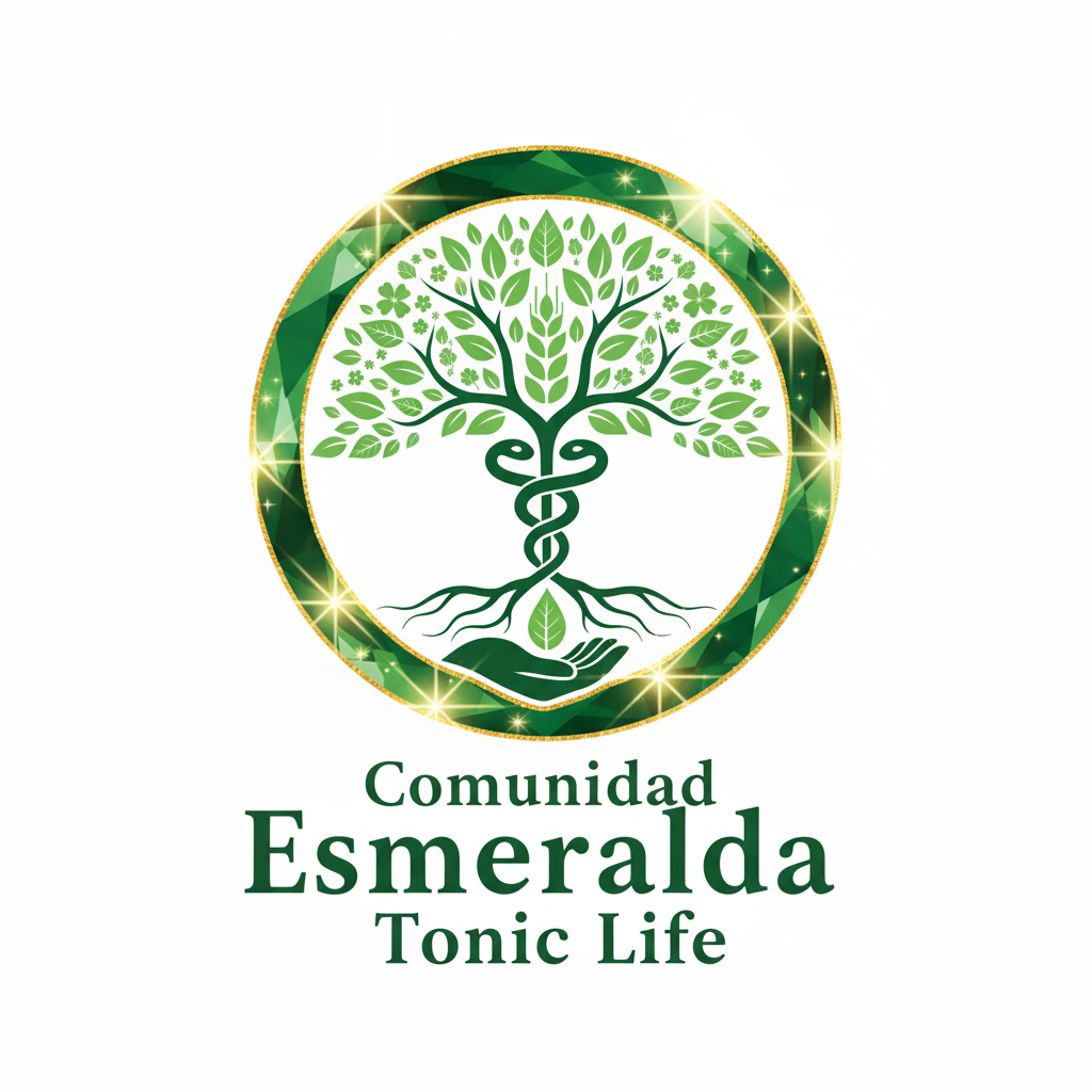 Home logo comunidad esmeralda tonic life